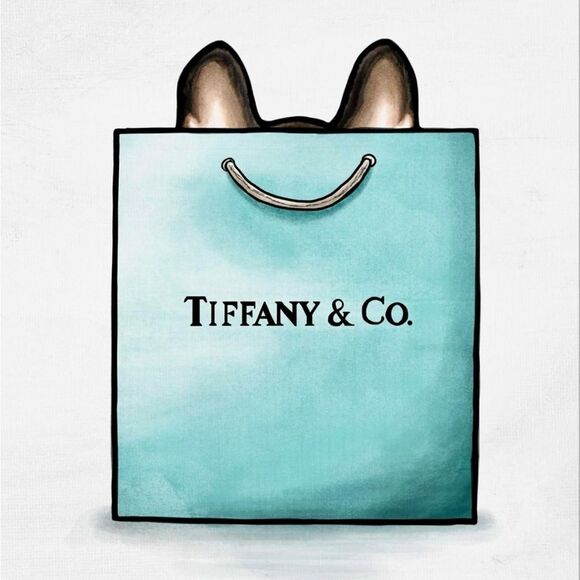 Set 2 Tiffany’s & Co. Blue Hanging Wall Art~ fashion & glam prints YOU CHOOSE - Picture 8 of 8